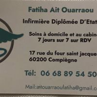 Infirmière à domicile à Compiègne - Fatiha